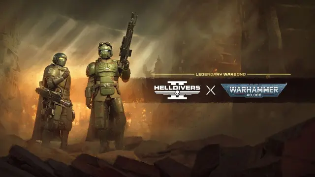 Helldivers 2 x Warhammer 40.000: Bono de guerra legendario Castellan's Creed