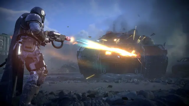 Helldivers 2 x Warhammer 40.000: Bono de guerra legendario Castellan's Creed