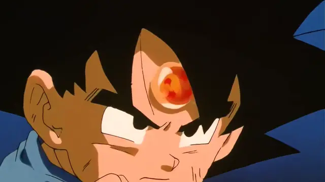 A Goku le aparece la Bola de Dragón de su abuelo en la frente