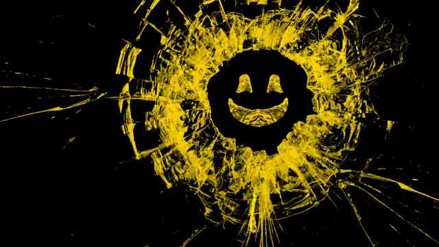 Black Mirror amarillo