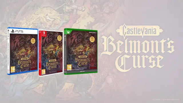 Castlevania: Belmont's Curse Midnight Edition para PS5, Switch y Xbox