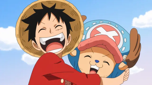 Luffy y Chopper en One Piece