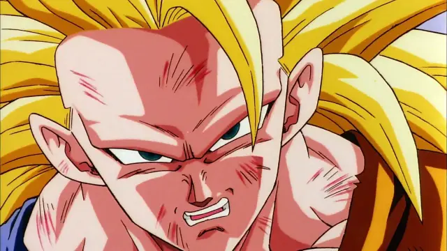 Goku Super Saiyan 3 en Dragon Ball Z: Fusión