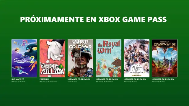 Nuevos juegos de Xbox Game Pass en septiembre de 2026