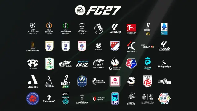 Nuevas licencias de clubes, ligas y estadios en EA Sports FC 27