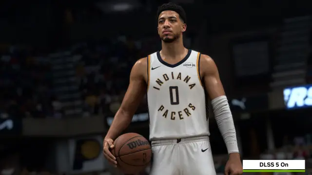 NBA 2K27 con DLSS 5 activado