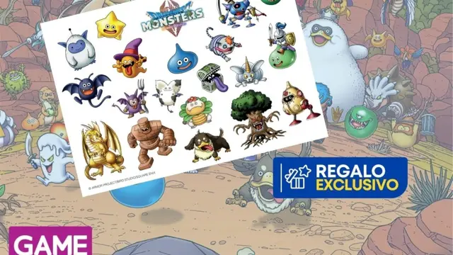 Reserva Dragon Quest Monsters: El Reino Marchito en GAME y consigue unas pegatinas exclusivas de regalo
