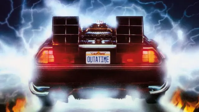 El Delorean de Regreso al futuro