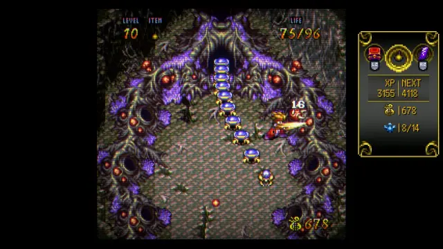 Terranigma modo Arranged