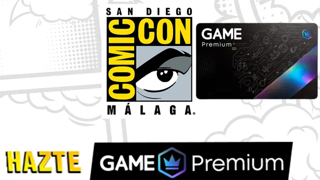 Consigue 20 euros de regalo en GAME al hacerte socio Premium y comprar tu entrada para la Comic-Con de Málaga