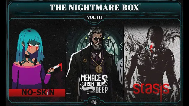 Reserva The Nightmare Box Vol. 3 en GAME con carta de tarot exclusiva