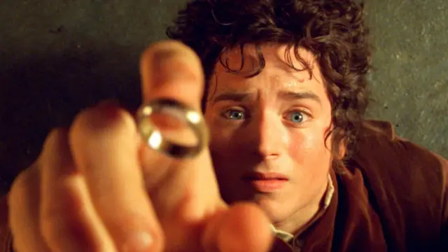 Elijah Wood como Frodo en la trilogía de El señor de los anillos