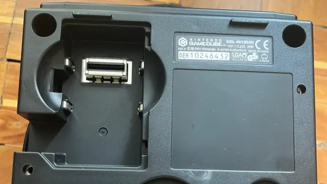 Puertos de la base de GameCube