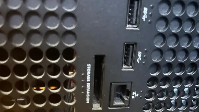 Ranura de expansión de tarjeta de memoria de Xbox Series X|S