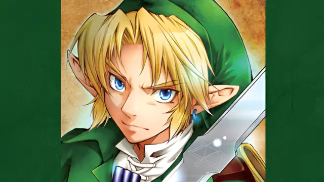 Link en el manga The Legend of Zelda