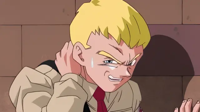 El General Blue en Dragon Ball x Dr. Slump
