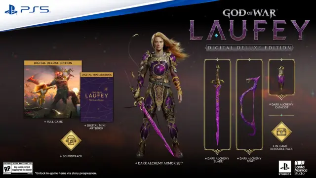 Edición Digital Deluxe de God of War: Laufey