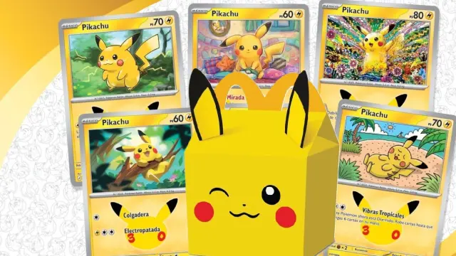 Las cartas Pokémon vuelven a McDonald's con una nueva promo que llegará entre noviembre y diciembre
