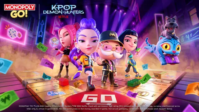 Monopoly GO presenta su nueva temporada Monster Mash con Las guerreras k-pop y Cazafantasmas