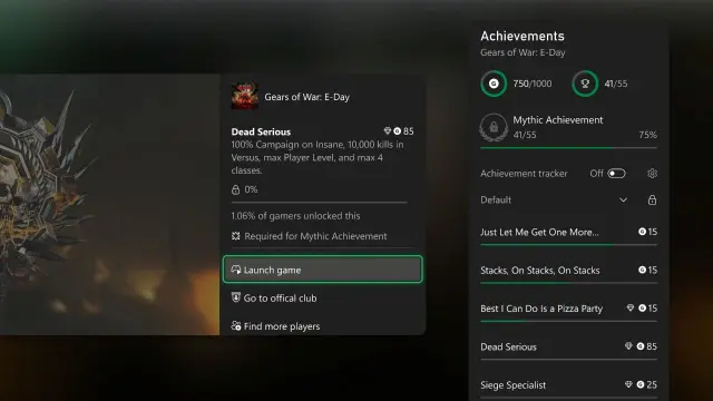 Logros míticos de XBOX ya disponibles (de momento, solo para insiders)