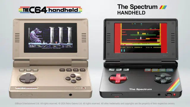 Nuevas portátiles TheC64 y TheSpectrum de Hypermegatech