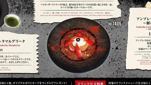 Capcom celebra el 30 aniversario de Resident Evil en Japón con platos especiales