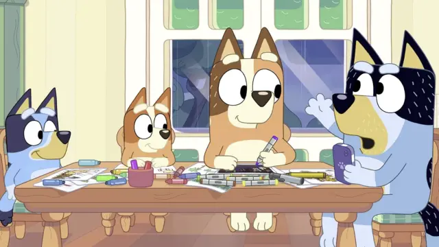 Bluey's Quests for the Gold Pen