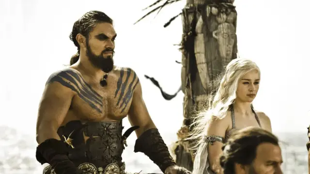 Khal Drogo y Daenerys Targaryen