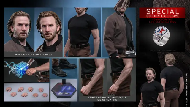 Figura de Steve Rogers en Vengadores: Doomsday