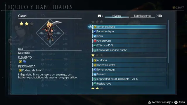 Cómo conseguir la visión de Cloud en Final Fantasy Resonance y mejores habilidades y ataques