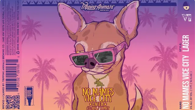 Marca de cerveza 'No Mames Vice City' en GTA 6