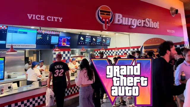 GTA 6 recrea sus dos cadenas de comida rápida en el Kaseya Center de Miami