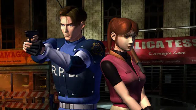 Leon Kennedy y Claire Redfield protagonizaron Resident Evil 2 (1998)