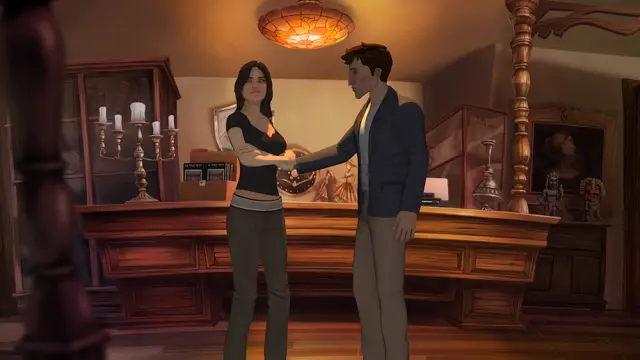 John Yesterday y Pauline son los personajes que manejaremos en la aventura