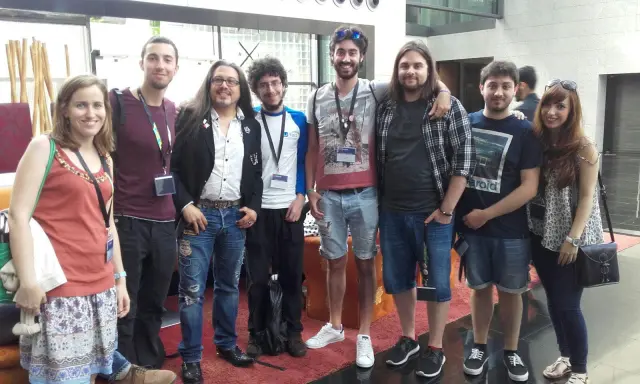 Los alumnos de U-tad visitaron el Gamelab 2016 y pudieron conocer a figuras del calibre de John Romero, uno de los creadores del mítico Doom.
