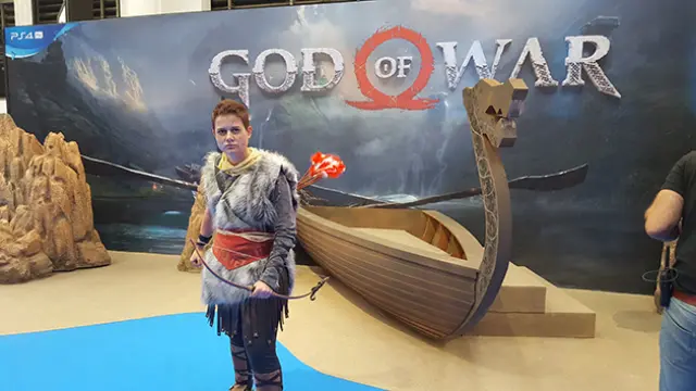 Cosplay de Atreus en la Barcelona Games World