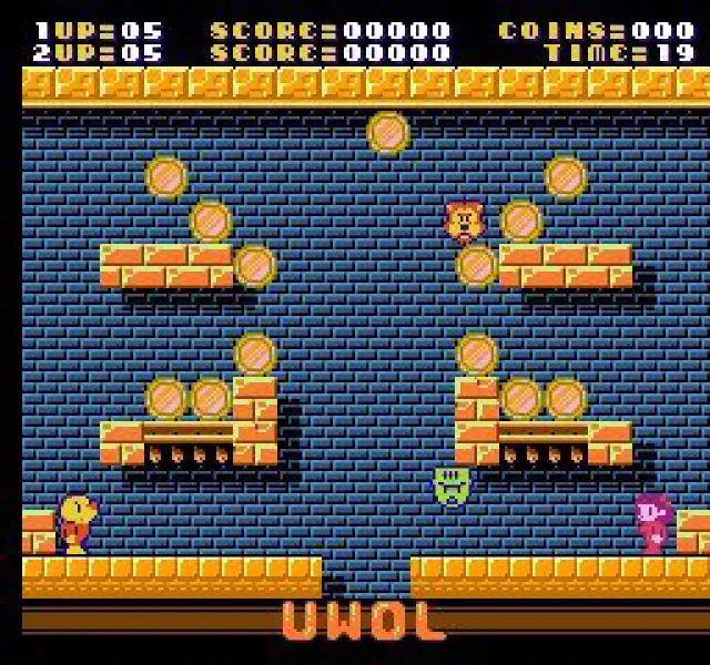 Super Uwol ofrecerá juego competitivo y cooperativo para dos jugadores.
