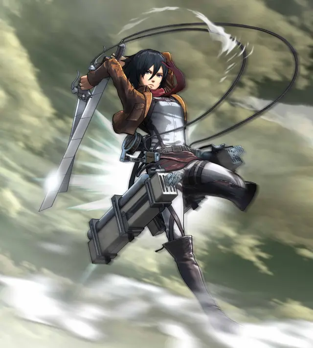 Mikasa Ackerman en Attack on Titan Wings of Freedom