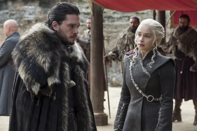 Una escena de la serie Juego de Tronos, original de HBO.