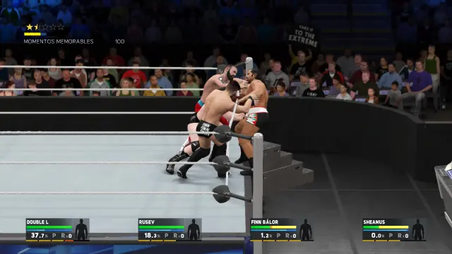 Minijuego QTE de Battle Royale en WWE 2K17