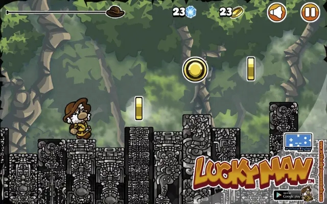En Luckyman no controlaremos al personaje central, sino a los obstáculos que aparecen en su camino.