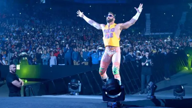 Zack Ryder, miembro del equipo Hype Bros, estuvo en España con la gira de la WWE