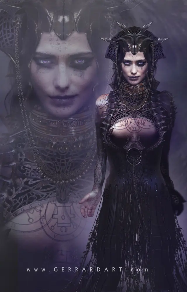 Concept art Evil-Lyn