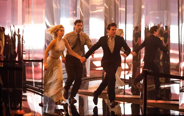 Tom Cruise, Henry Cavill y Vanessa Kirby en Misión: Imposible - Fallout