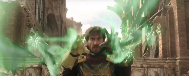 Símbolos de Mysterio en Spider-Man: Lejos de casa