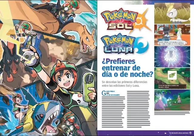 Reportaje Pokémon Sol / Pokémon Luna