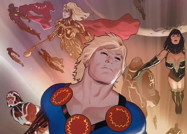 Eternos Marvel cómics
