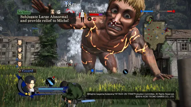La recreación de las caras de los Titanes es perfecta, aunque se repiten más de lo que nos gustaría.