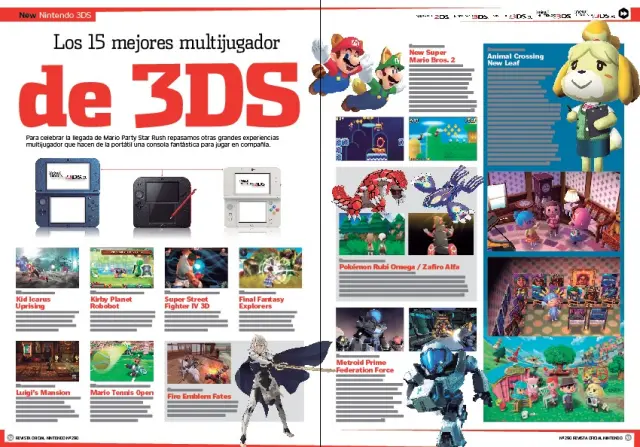 Reportaje los 15 mejores juegos multijugador de 3DS