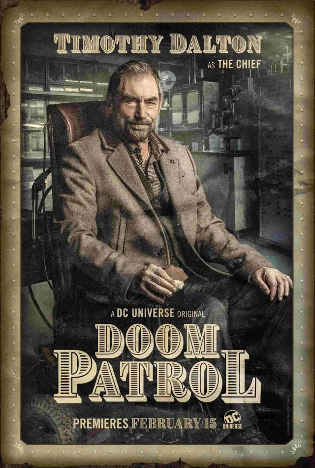 Timothy Dalton como The Chief en Doom Patrol DC Universe